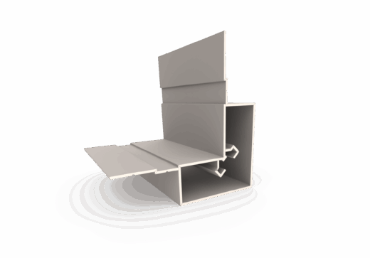 Backforce hoekprofiel STRCP300